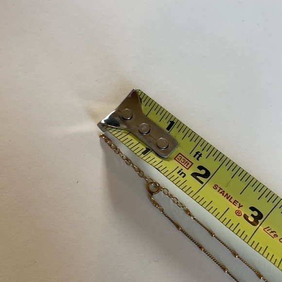 Gold Three Circle Necklace - Picture 5 of 5